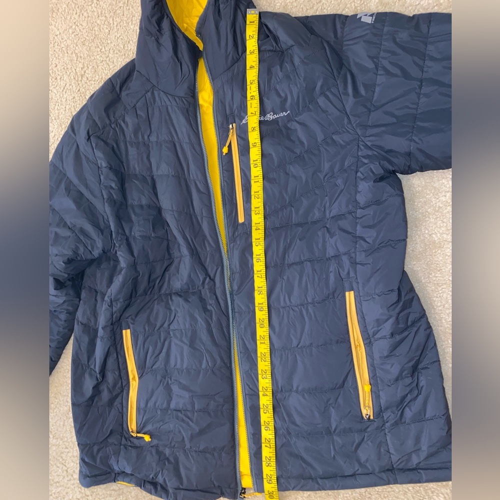 EDDIE BAUER FIRST ASCENT, Worn once, REVERSIBLE, puffer, CLIMBING jacket. - Picture 9 of 13